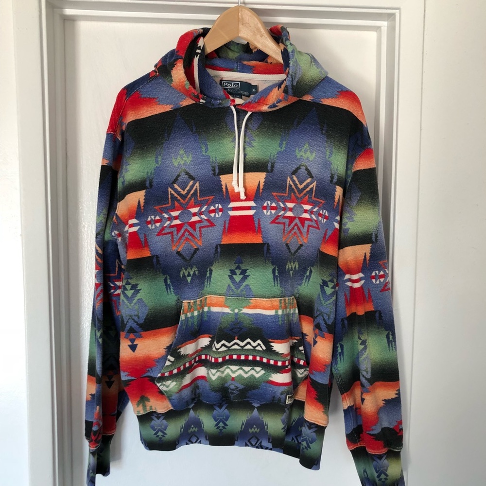 Polo Ralph Lauren Tribal Pattern Hoodie